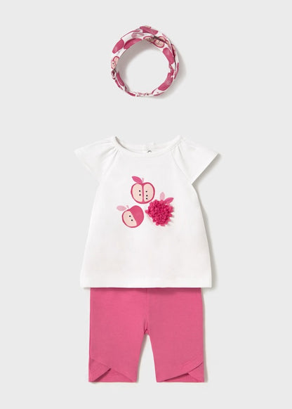 Conjunto leggings capri y diadema