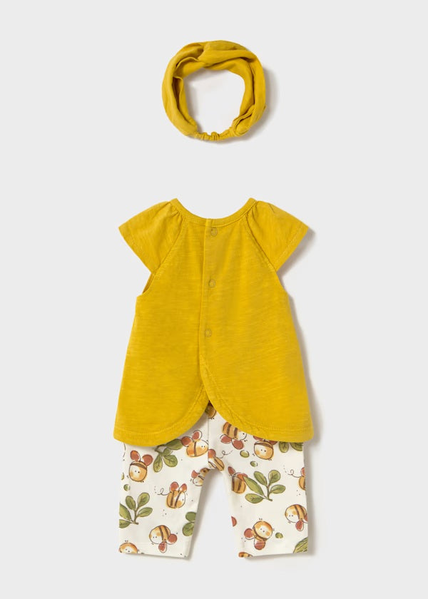 Conjunto leggings capri y diadema