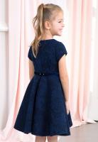Vestido Neopreno Bordado ABEL & LULA SKU 5523 Color Marino