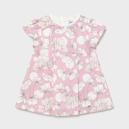 Vestido Estampado Flores Sku 1959 Color Rosado