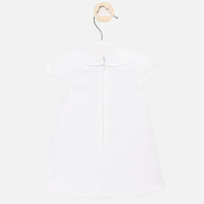 Mayoral Vestido bebé niña SS20 Flores posicionadas Sku 1883 Color Sun