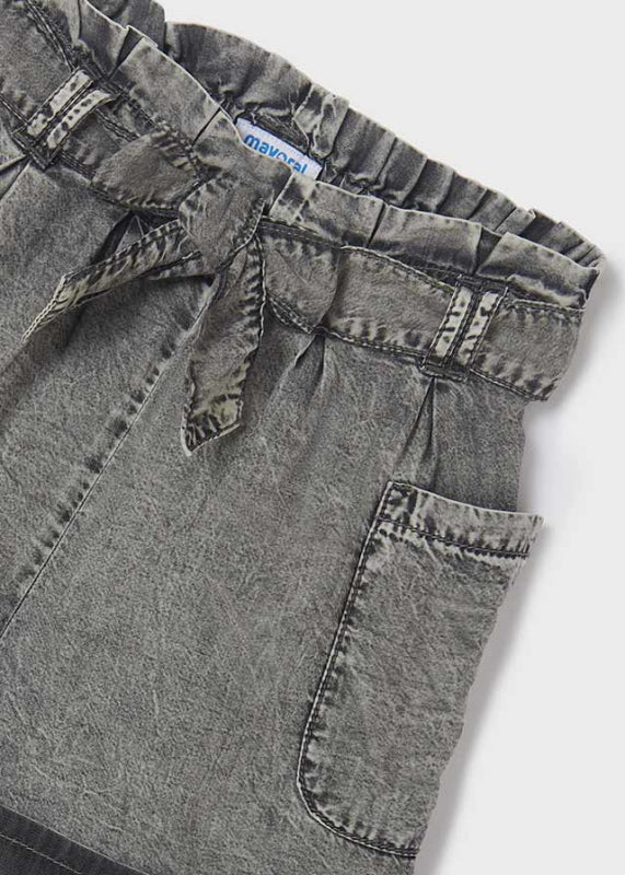 Pantalón corto para niña Sku 6219/80 Gris