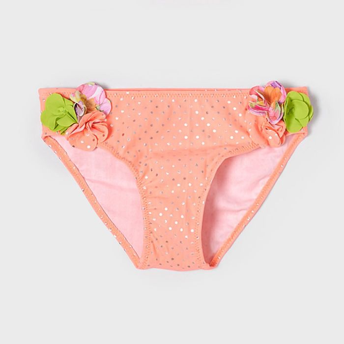 Set de dos braguitas de baño para niña MAYORAL Ref. 3669/85 Coral Fluo