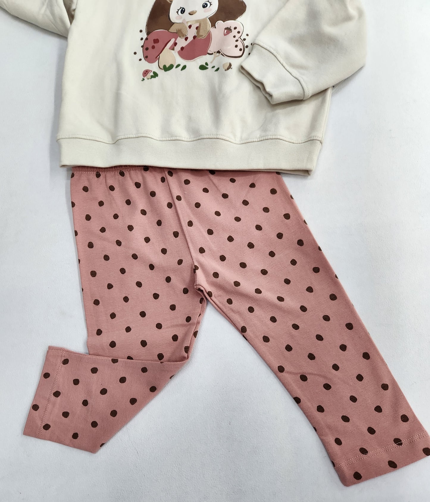 Conjunto leggings con sudadera para bebé ECOFRIENDS Garbanzo SKU-2725