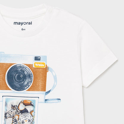 Playera M/C Lenticular MAYORAL Ref- 1003-59 Blanco