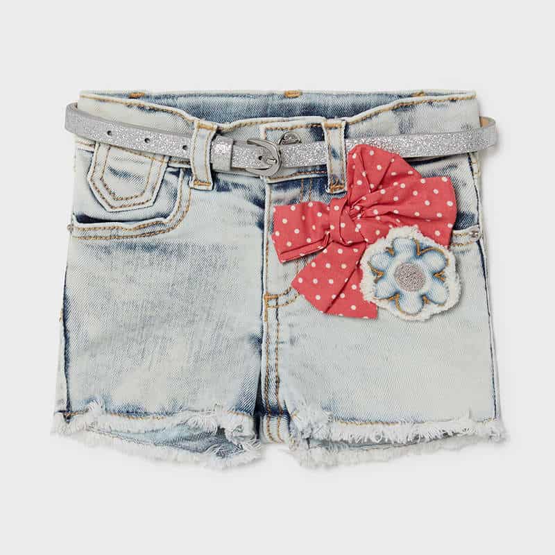 Conjunto  2 Piezas Short Corto , Cinturon Sku 1237 Color 5 Bleached
