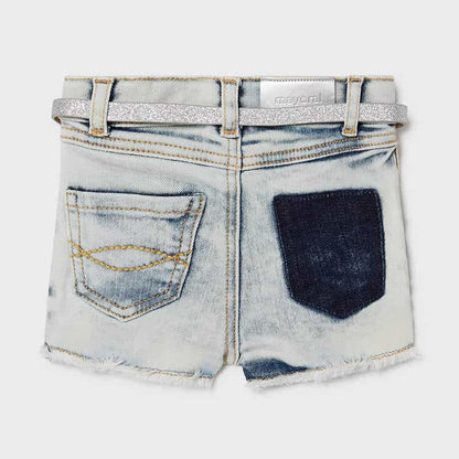 Conjunto  2 Piezas Short Corto , Cinturon Sku 1237 Color 5 Bleached