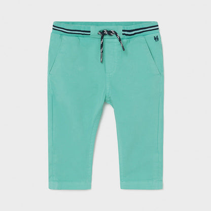 Pantalón Sarga Cintura Patente MAYORAL Ref -1585-33 Aqua