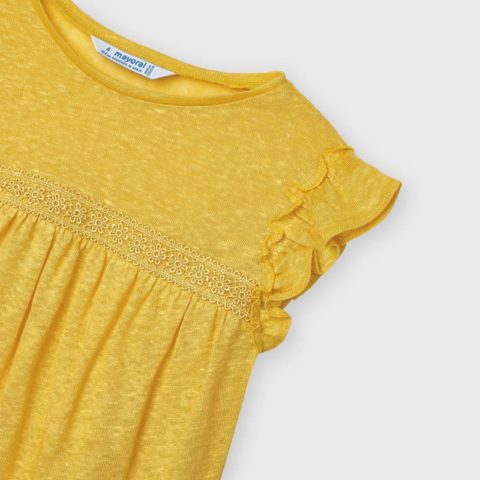 Camiseta Sin mangas Sku 3006 Color Mostaza