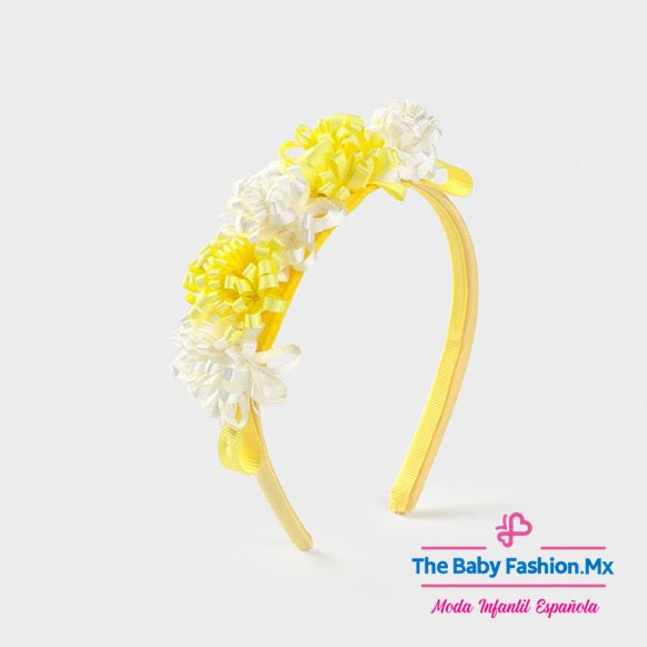 Conjunto 2 Pz bolsa y diadema bebé MAYORAL Ref. 10029/50 Amarillo