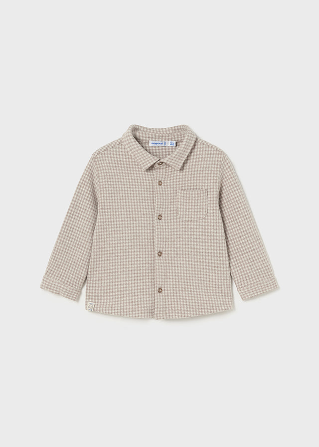 Sobrecamisa punto jacquard