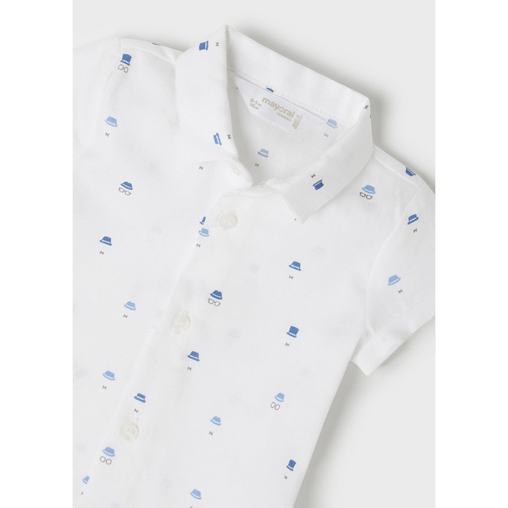 Camisa M/C Mayoral Ref 1181- 31 Blanco