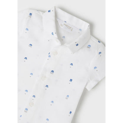 Camisa M/C Mayoral Ref 1181- 31 Blanco