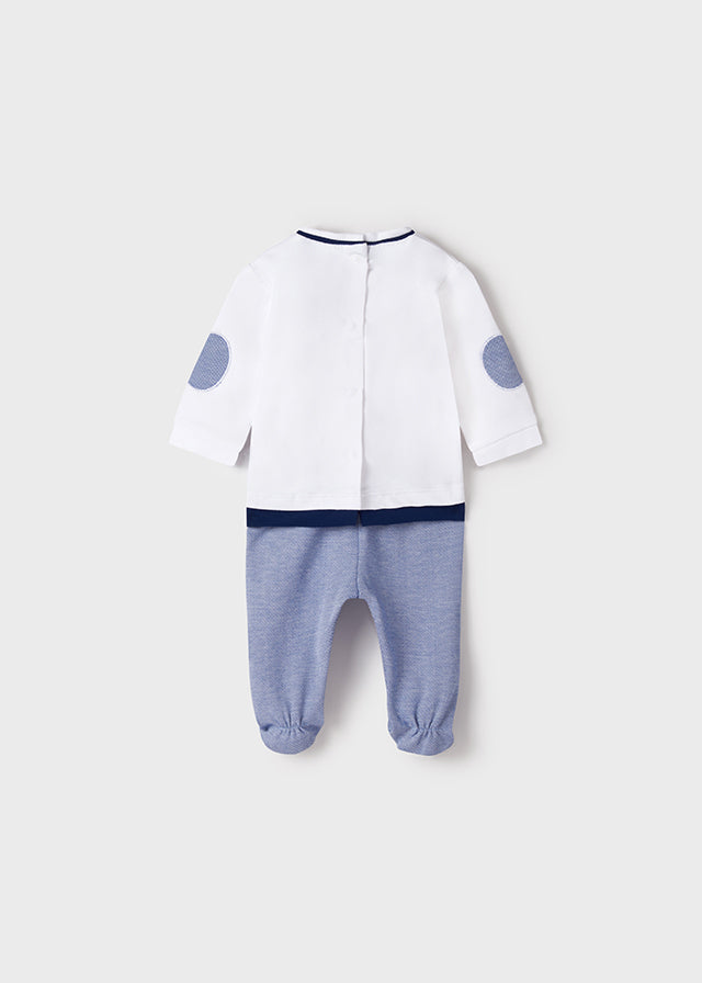 Conjunto con Polaina Cielo Mayorak Ref- 1596-50 Blanco