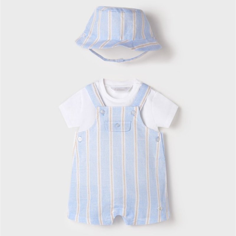 Conjunto Peto con gorro MAYORAL Ref 1644-26 Cielo