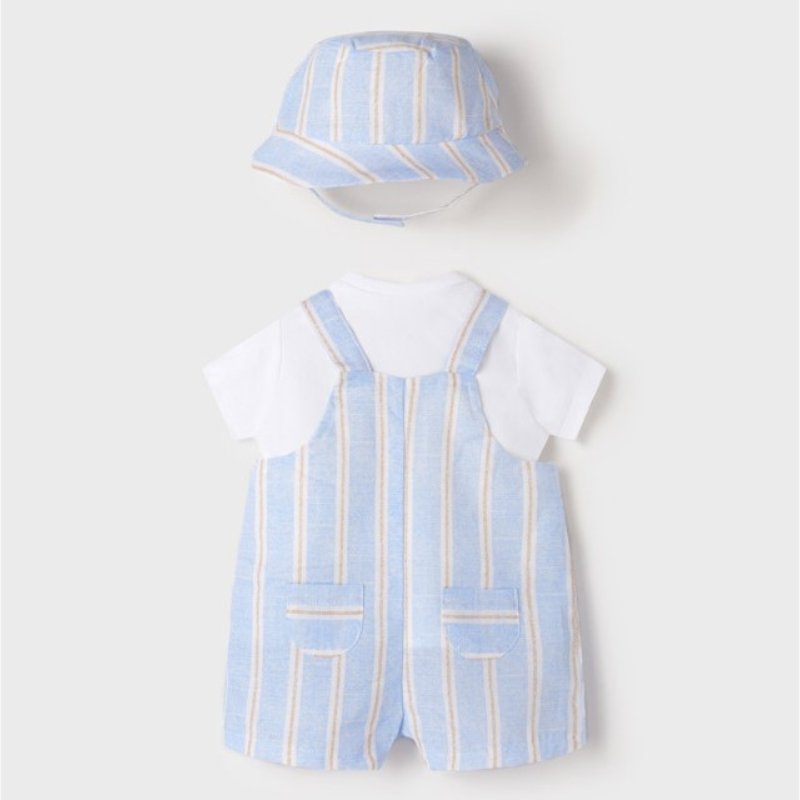 Conjunto Peto con gorro MAYORAL Ref 1644-26 Cielo