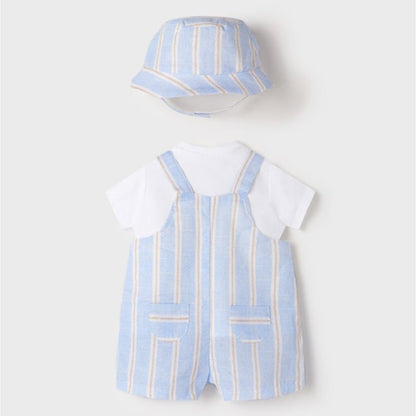 Conjunto Peto con gorro MAYORAL Ref 1644-26 Cielo