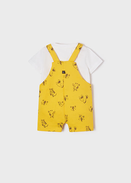 Conjunto Peto bebé niño Sku 1662 Color Amarillo