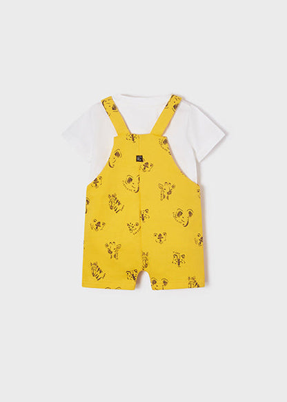 Conjunto Peto bebé niño Sku 1662 Color Amarillo