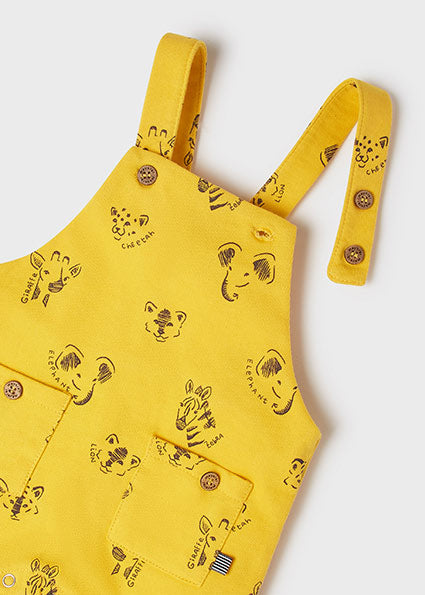 Conjunto Peto bebé niño Sku 1662 Color Amarillo