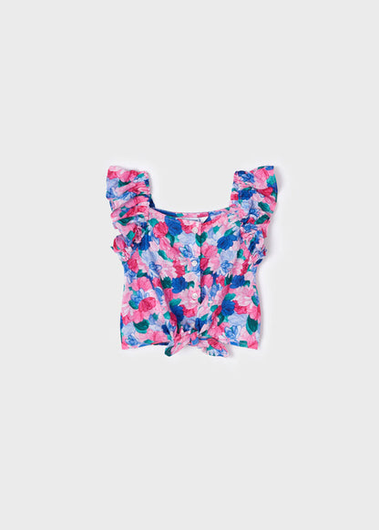 Bluson Estampado Sku 3131 Color Magenta