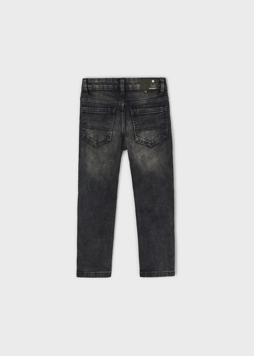 Pantalon Tejano Soft Denim Sku 3578 Color 93 Negro