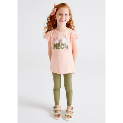 conjunto 3 piezas Cardigan  ,Leggins , Camisa Sku 3759 Color 40 Melocoton