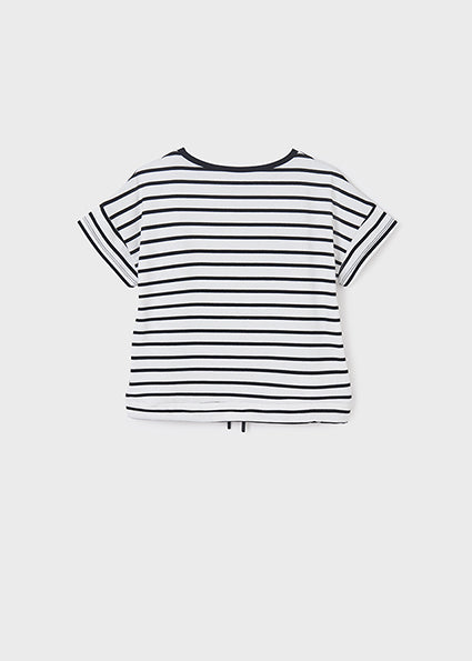 Camiseta Rayas Sku 6031 Color Negro
