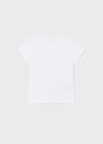 Camiseta para chica MAYORAL Ref. 6037/ Blanco