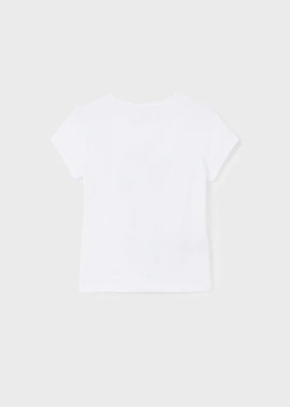 Camiseta para chica MAYORAL Ref. 6037/ Blanco