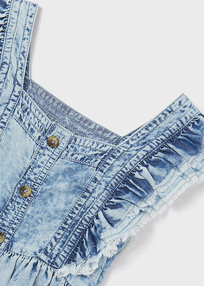 Bluson de mezclilla para chica MAYORAL Ref. 6124/ Claro