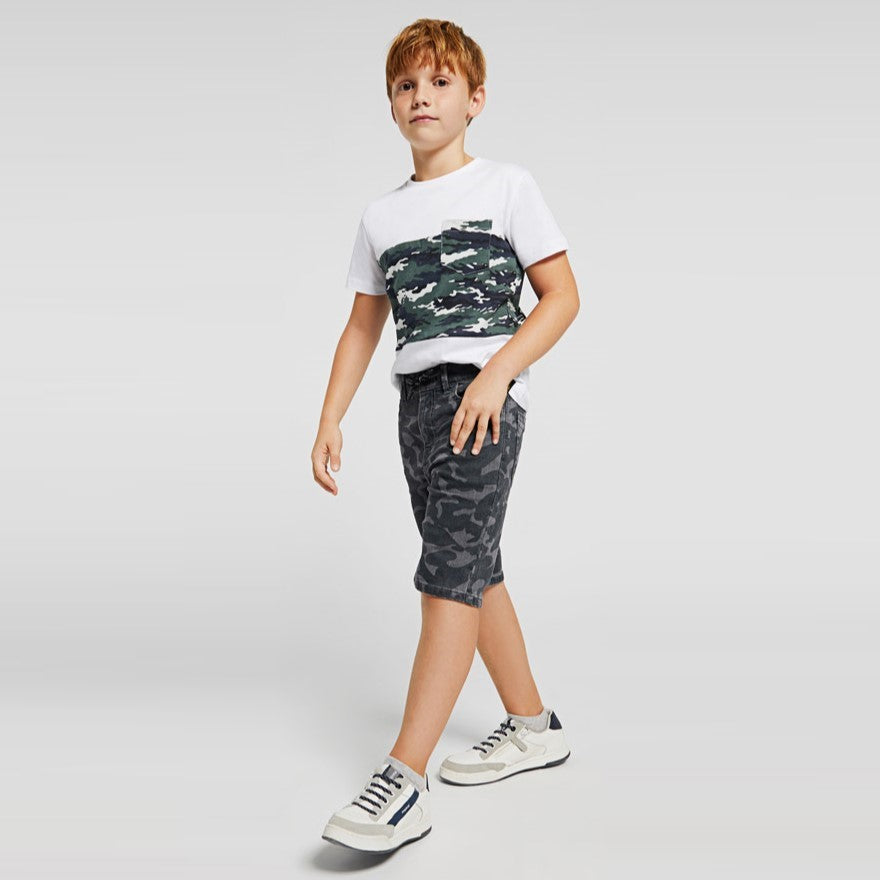 Bermuda Soft Denim SKU 6212 Color 3 Gris