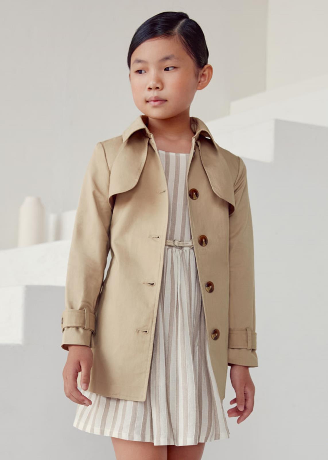 Gabardina para chica MAYORAL Ref. 6427/7 Tostado