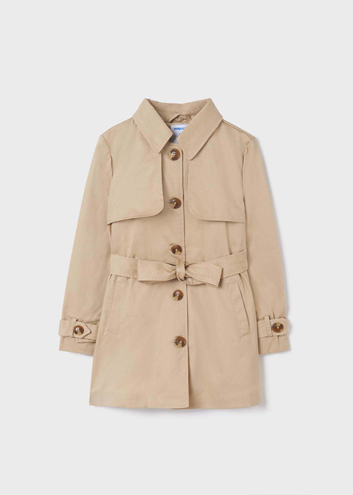 Gabardina para chica MAYORAL Ref. 6427/7 Tostado