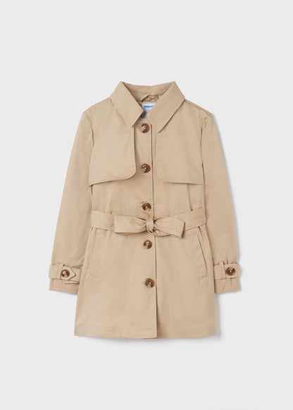 Gabardina para chica MAYORAL Ref. 6427/7 Tostado