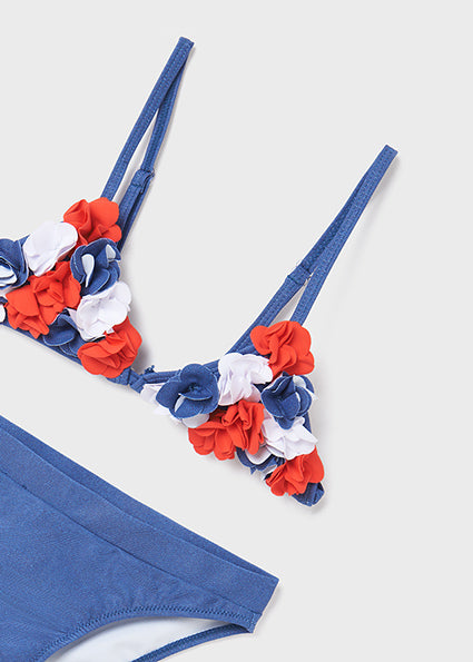 Bikini Flores Sku 6745 Color 78 Indigo