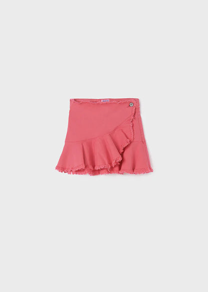 Falda volante de mezclilla para chica MAYORAL Ref. 6950/93 Hibiscus