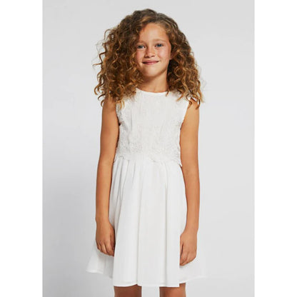 Vestido para chica MAYORAL Ref. 6956/43 Crudo