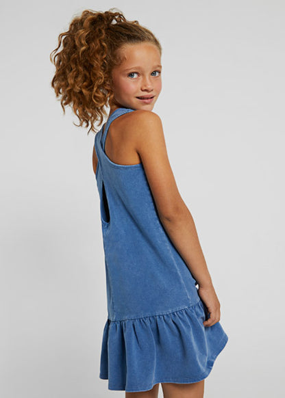 Vestido Acid Wash Sku 6982 Color Indigo