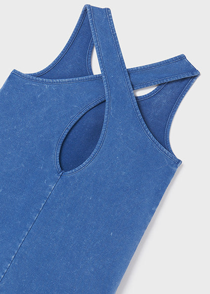 Vestido Acid Wash Sku 6982 Color Indigo