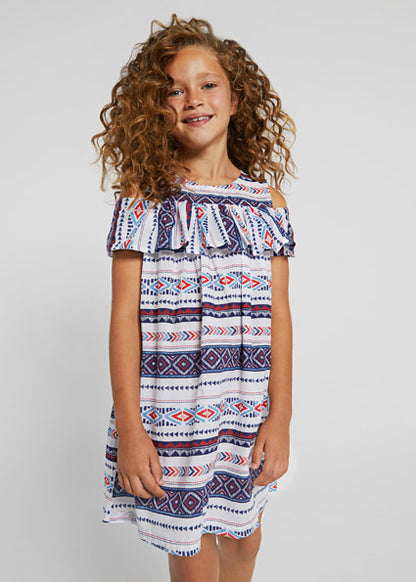 Vestido blusa para chica Sku 22/6988/5 Indigo