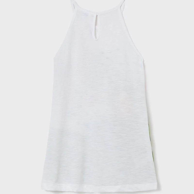 Vestido sin mangas Tucan para chica MAYORAL Ref. 6990/88 Blanco