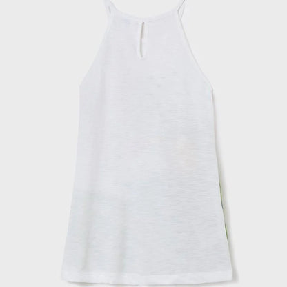 Vestido sin mangas Tucan para chica MAYORAL Ref. 6990/88 Blanco