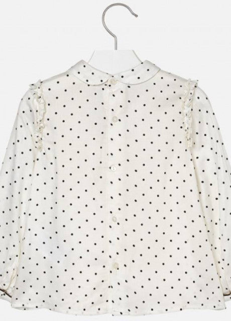 Blusa para niña MAYORAL Ref. 4122/52 Moka
