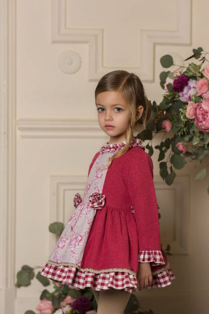 Vestido para chica DOLCE PETIT Ref. 24/2240/V 101 Rosa