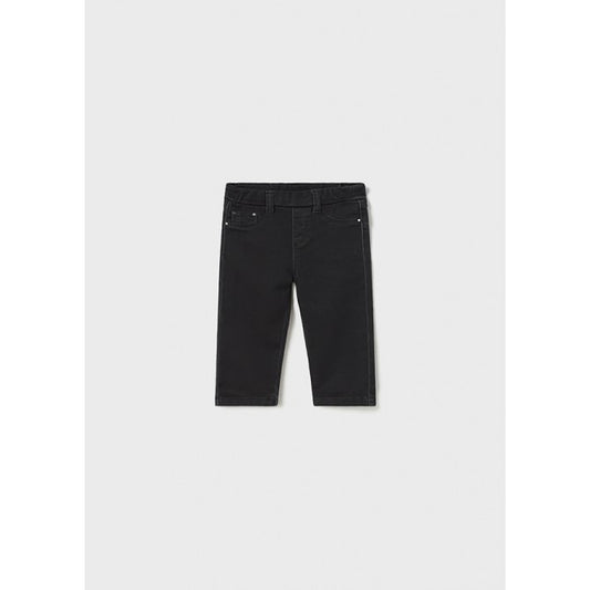 Pantalón de mezclilla skinny fit para bebé Sku 535 Color 65 Negros