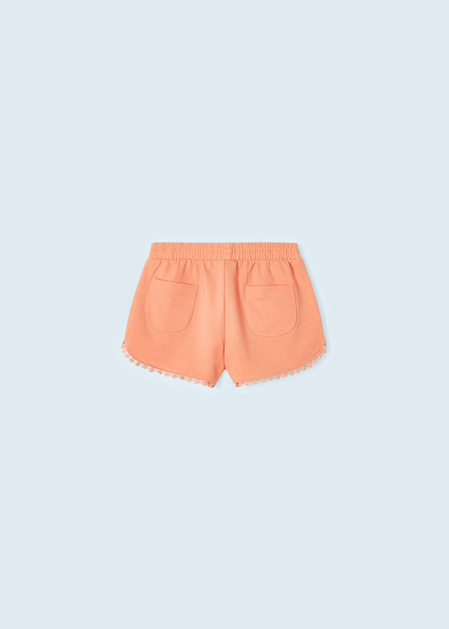 Short Felpa Basico 607 Color Melocoton