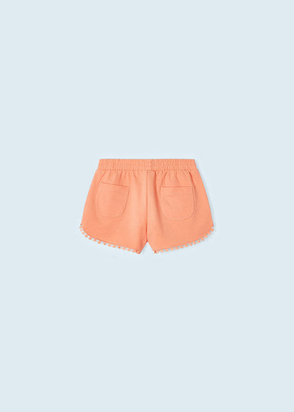 Short Felpa Basico 607 Color Melocoton