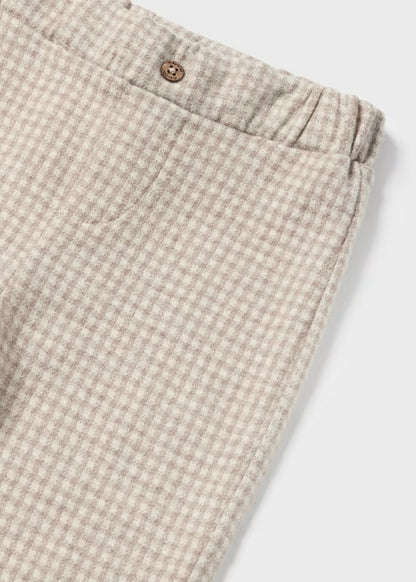 Pantalon punto jacquard