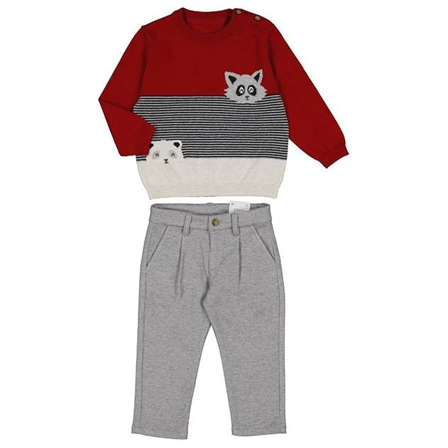 Conjunto pantalon largo y jersey